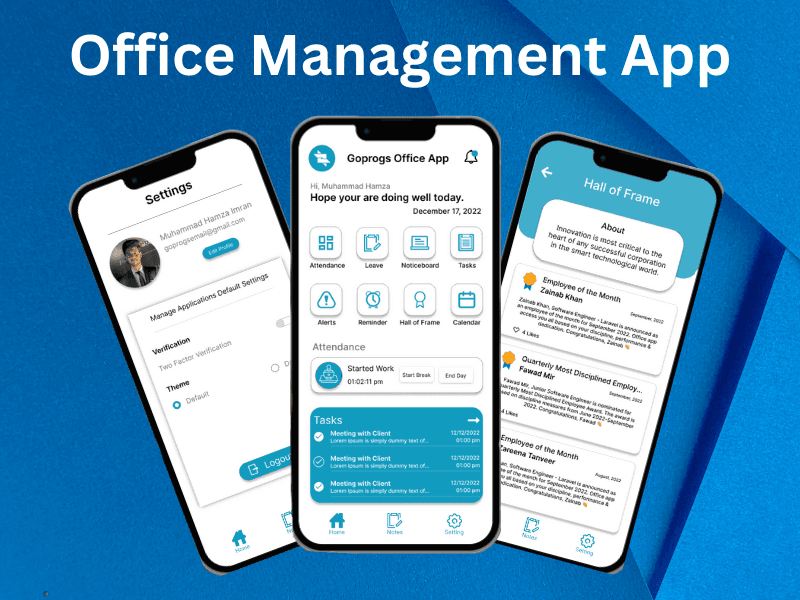 Goprogs Office App