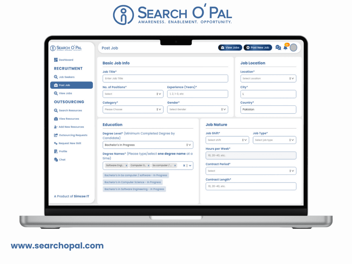 Search O Pal Web App thumbnail 3