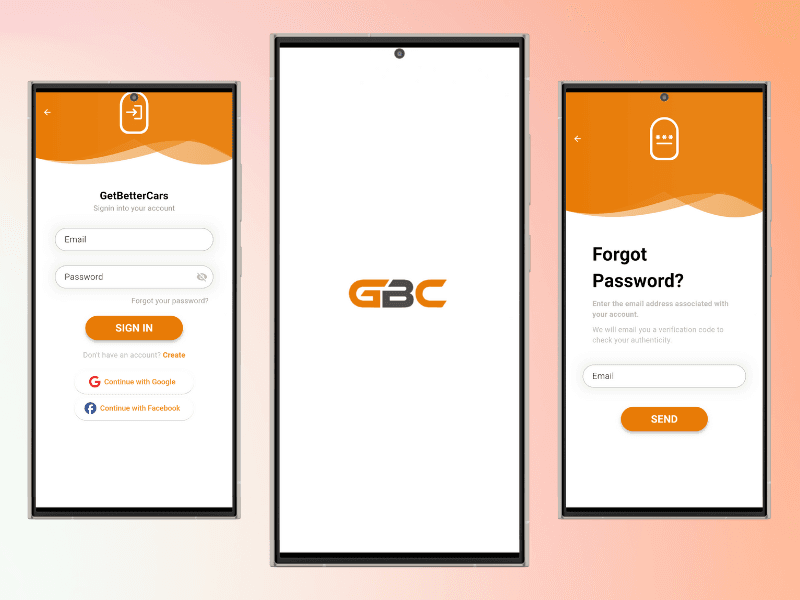 GetBetterCars Mobile App full preview 1